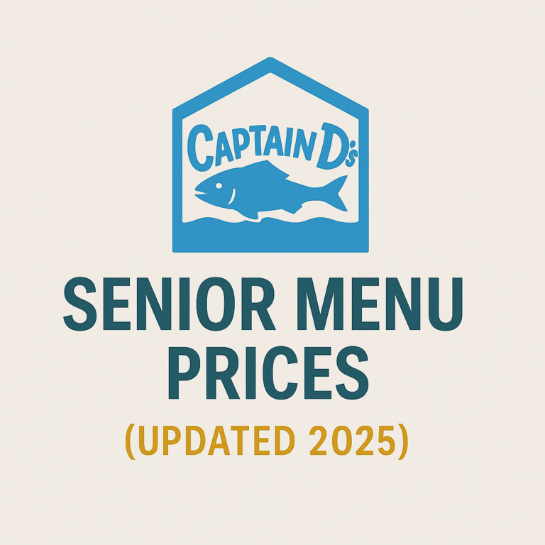 Captain d’s senior menu prices (updated 2025)