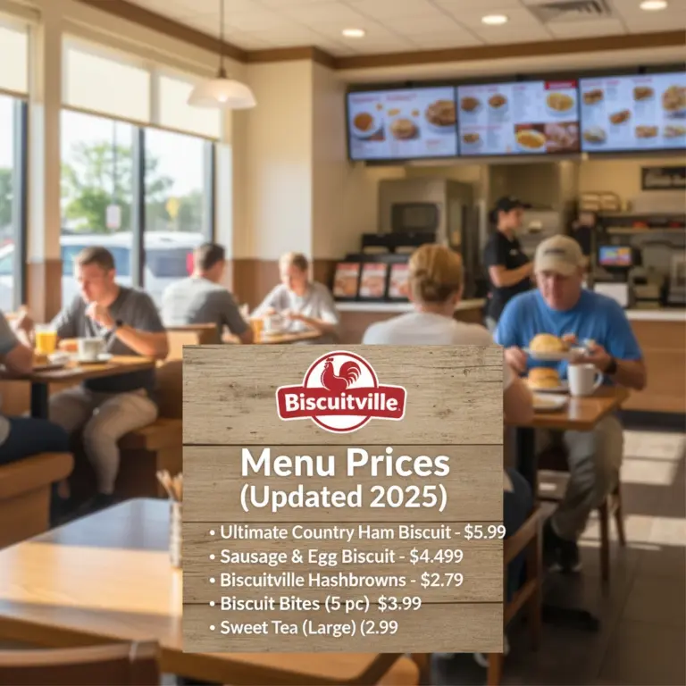 Biscuitville menu prices (updated 2025)