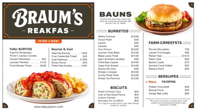 braum s breakfast burritos biscuits