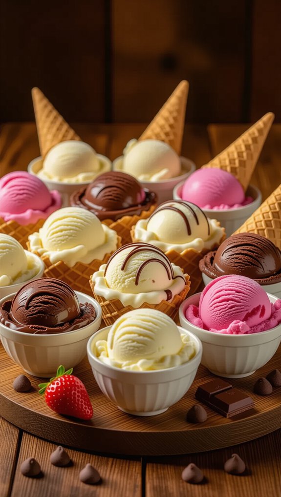 braum s diverse ice cream flavors