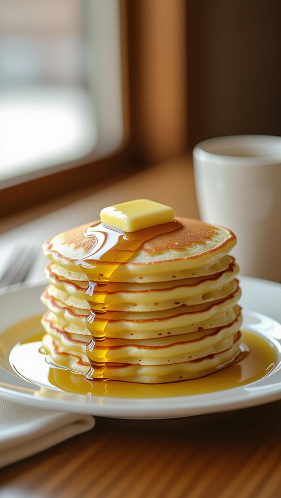 budget friendly buttermilk pancakes