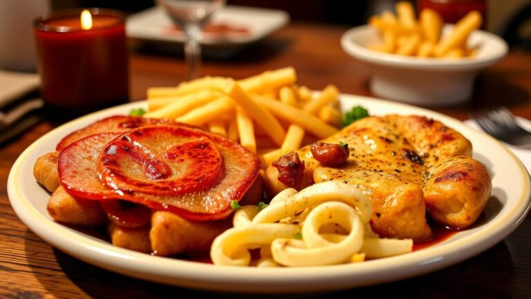 comfort food price guide