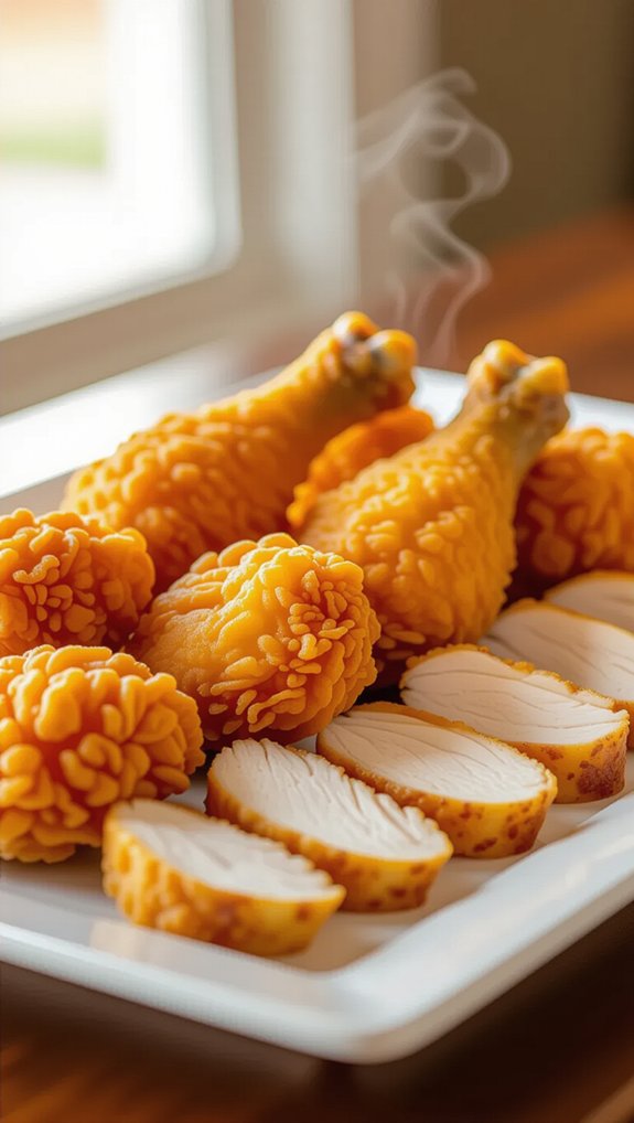 crispy fried chicken combo