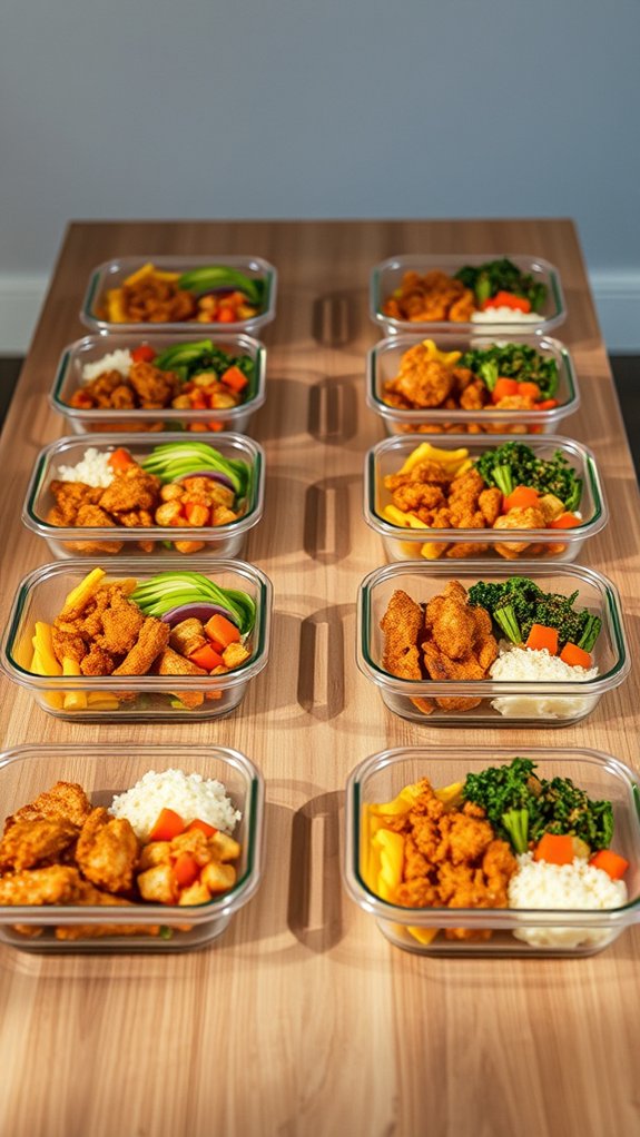 customizable packaged meal options