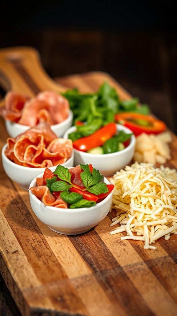 customize your pizza toppings