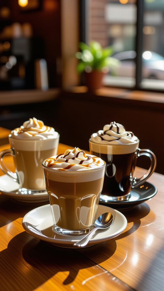 distinctive flavorful espresso drinks