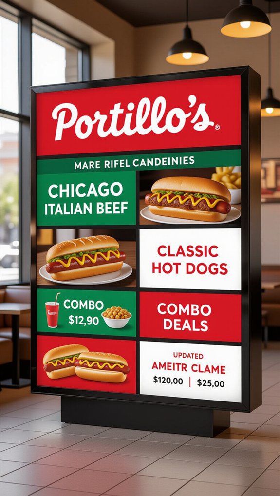 diverse menu with affordability