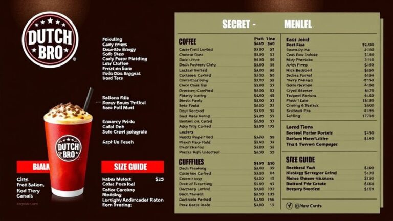 dutch bros drink options