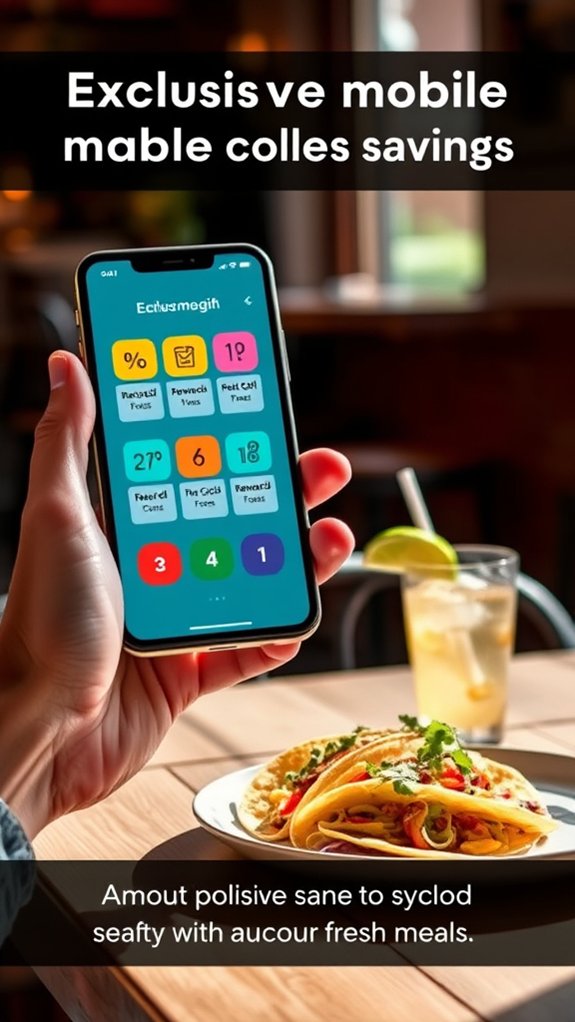 exclusive rewards and discounts