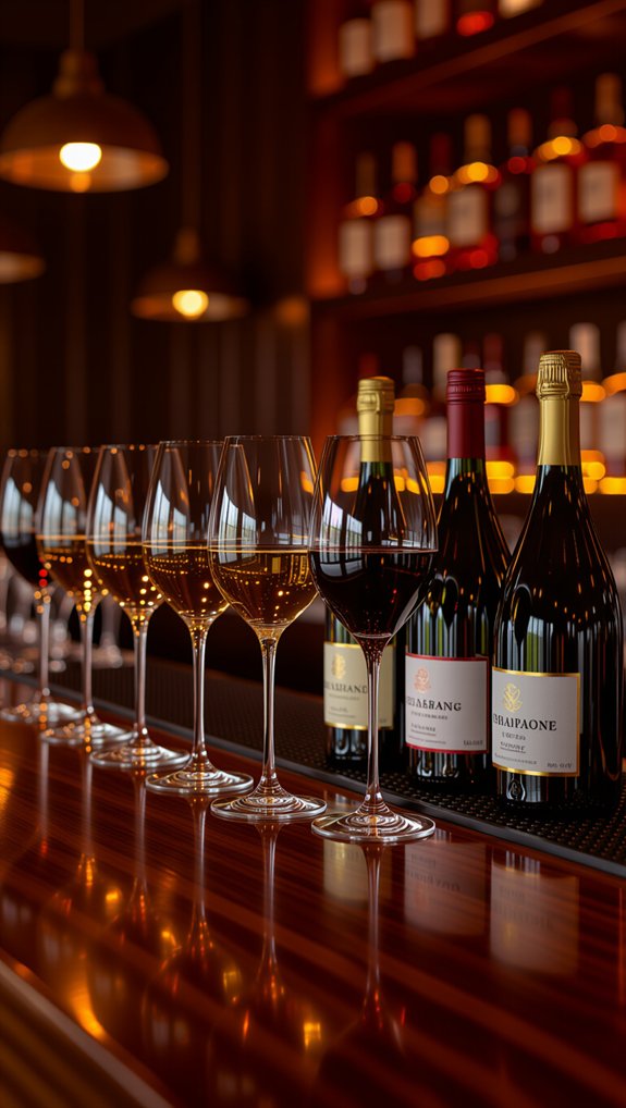 happy hour wine selections