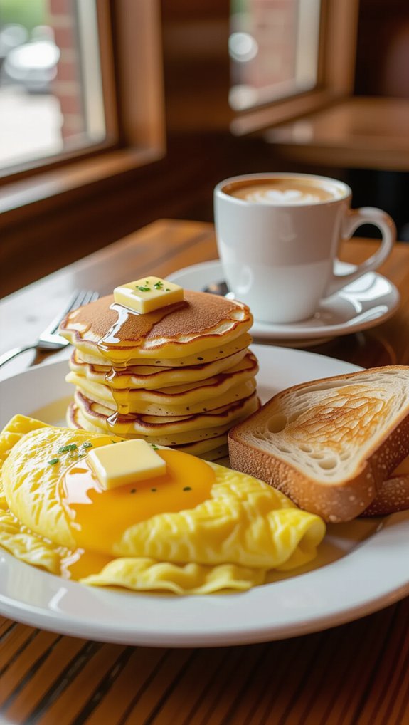 healthy breakfast options available