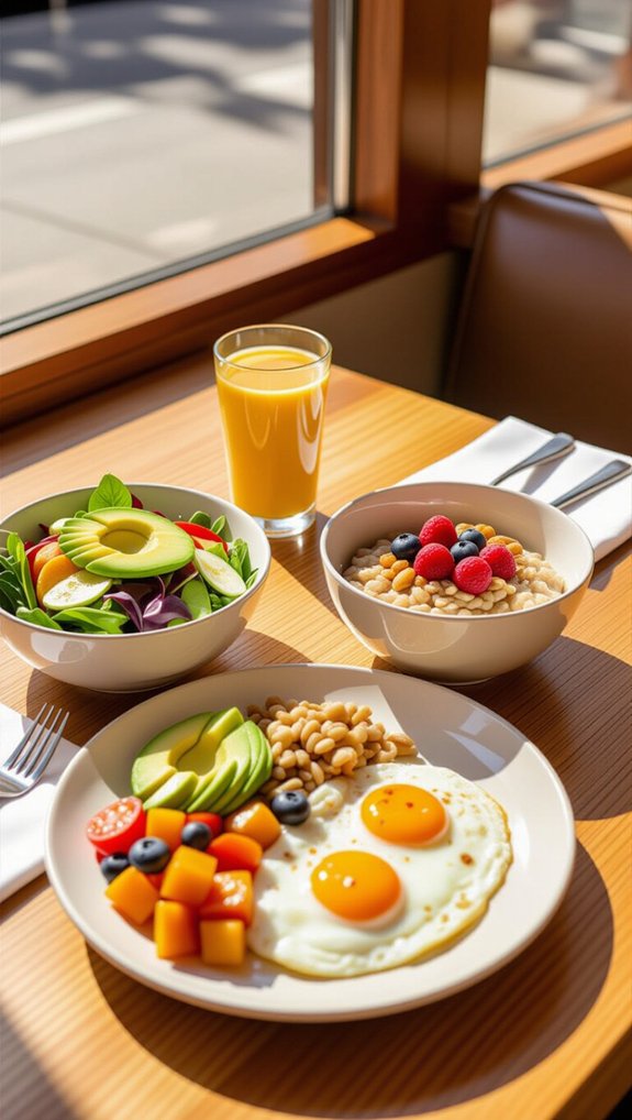healthy fresh breakfast options