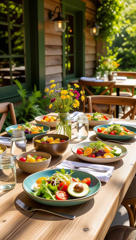 healthy fresh dining options