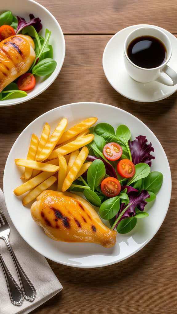 hearty dinner menu options