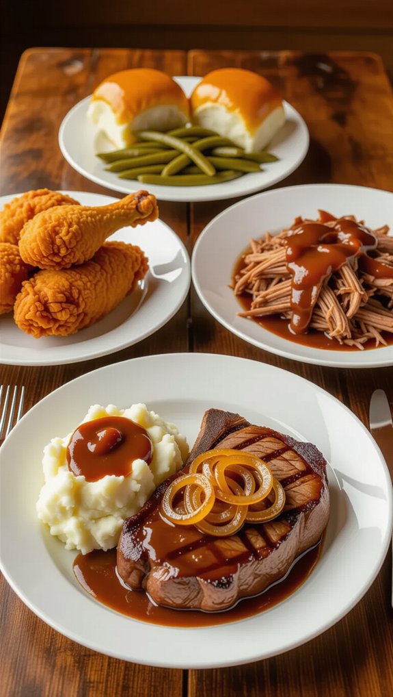 hearty southern comfort entrees