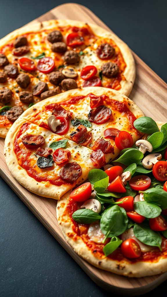 keto friendly crustless pizzas