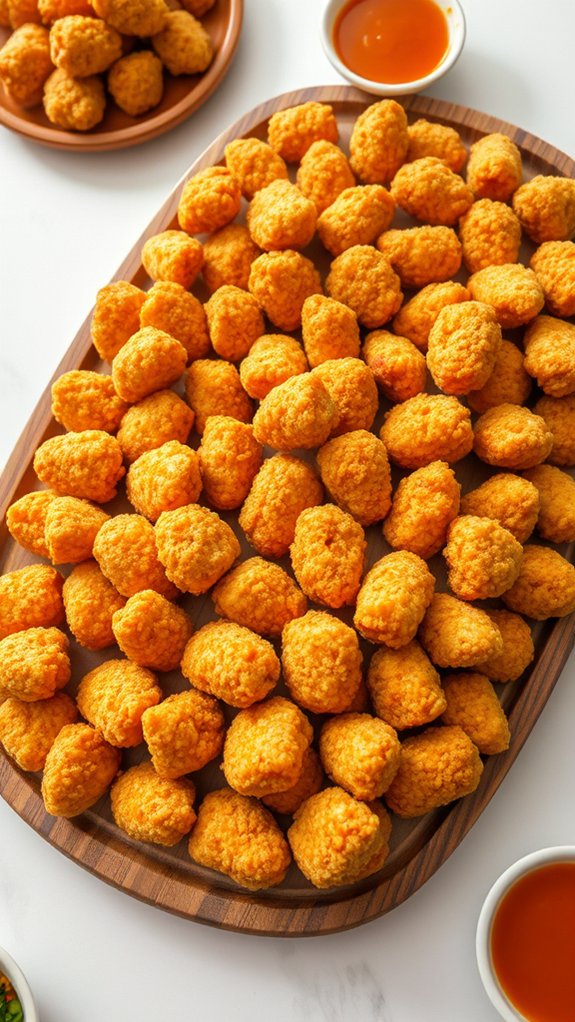 large nugget tray catering