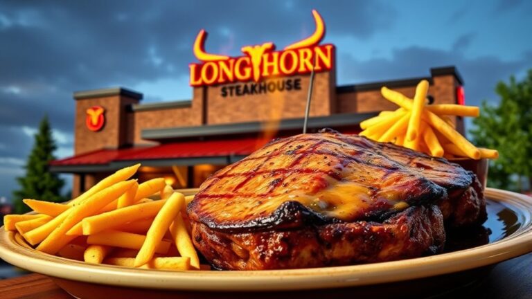 longhorn steakhouse menu details