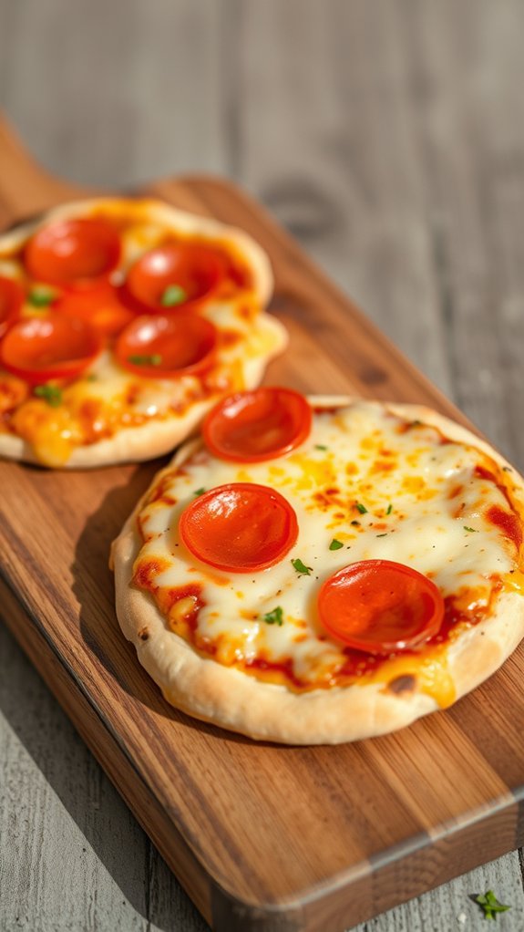 mini murph kids pizzas