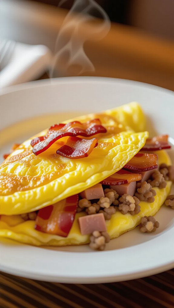 protein packed customizable omelet