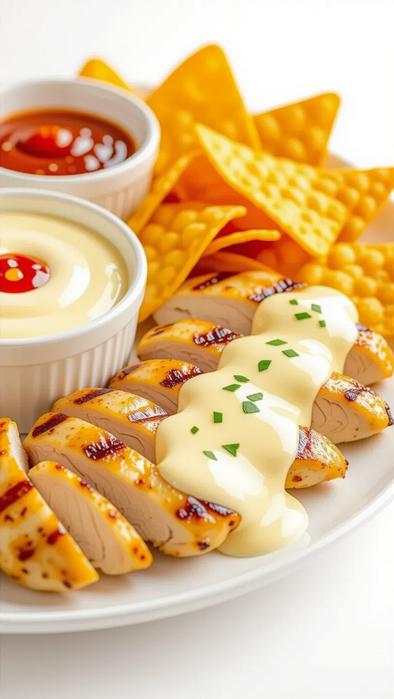 savory creamy spicy crunch