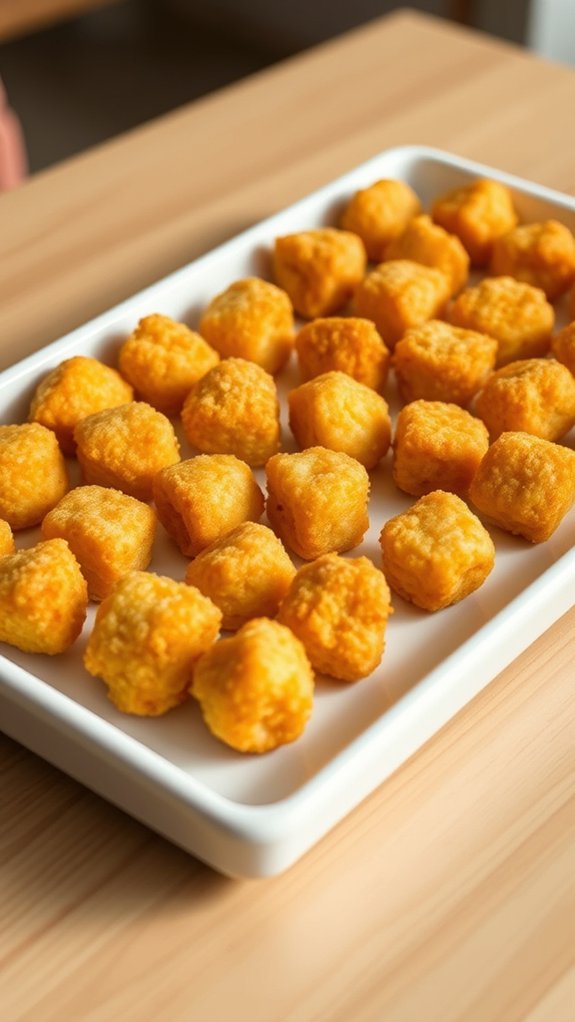 small nugget tray catering