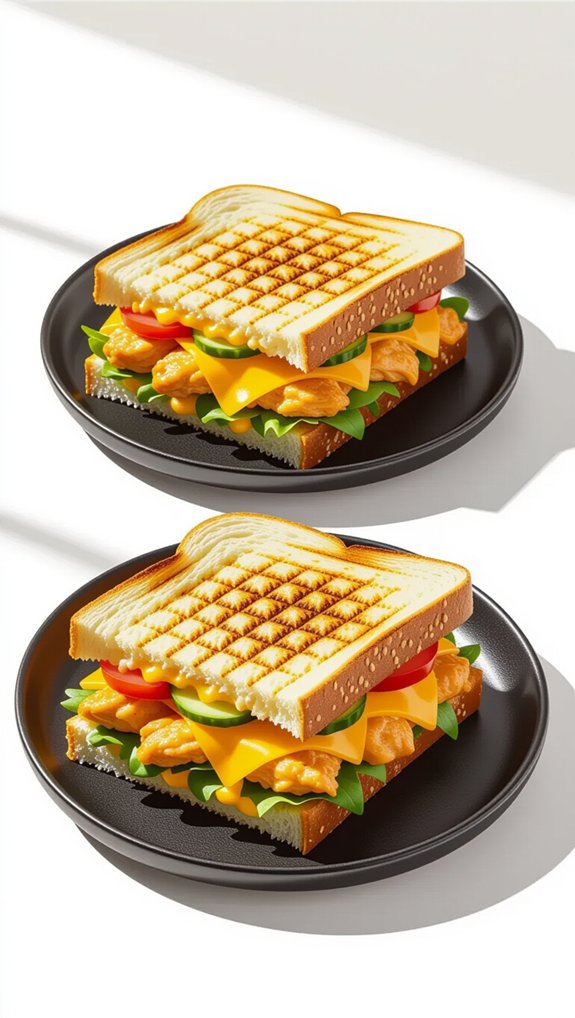 spicy nacho chicken sub comparison