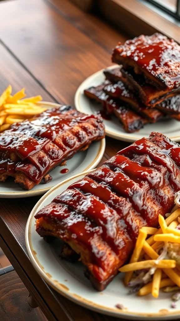 tender ribs generous portions