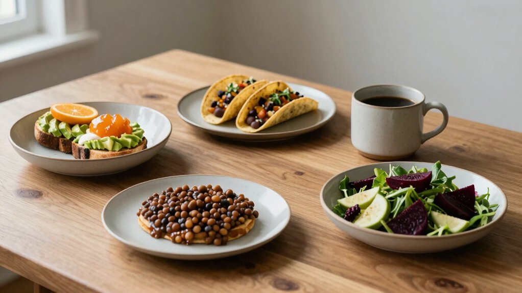 regional vegan meal costs