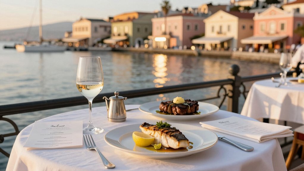 seafood and steak pricing