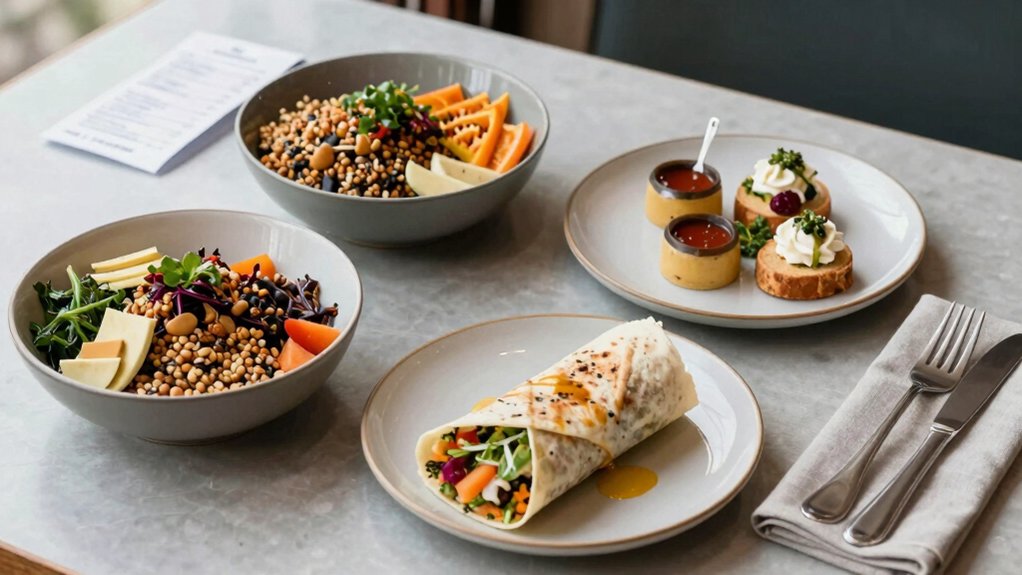 vegan meal price ranges