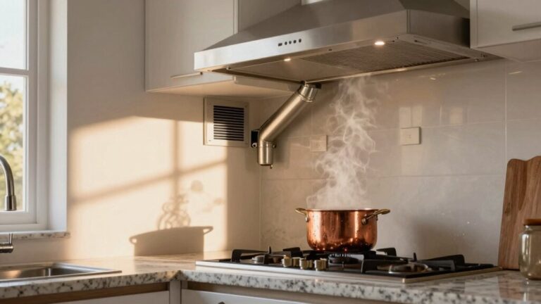 clean stable kitchen ventilation