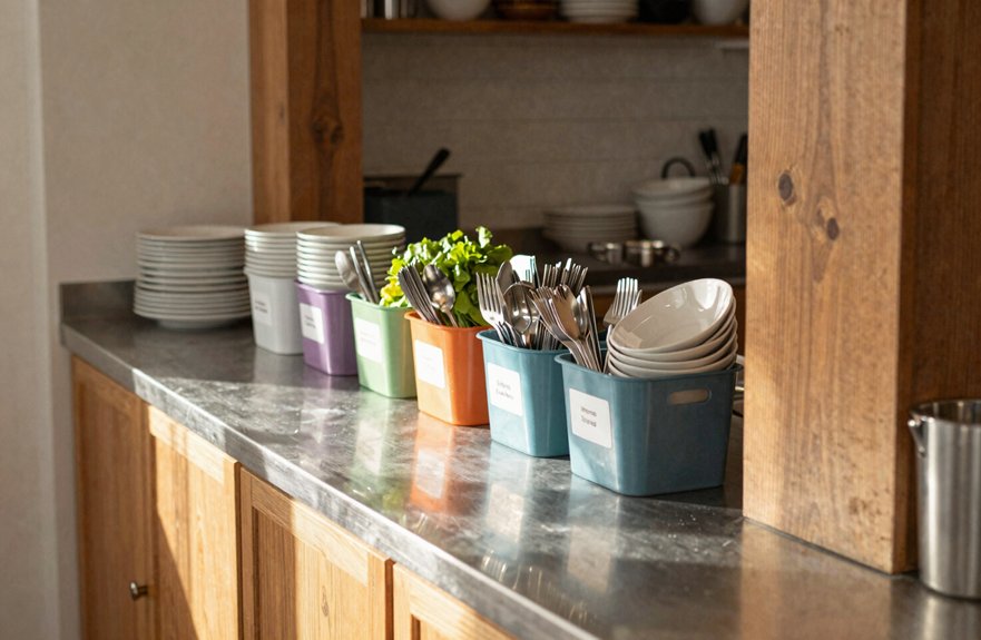 clear kitchen order handoff