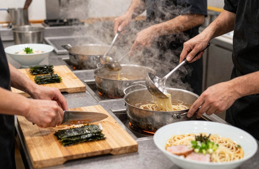 fixed ramen station workflow