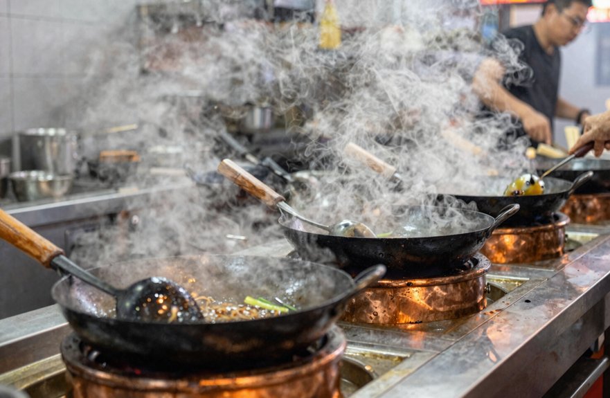 instant flame quick wok hei