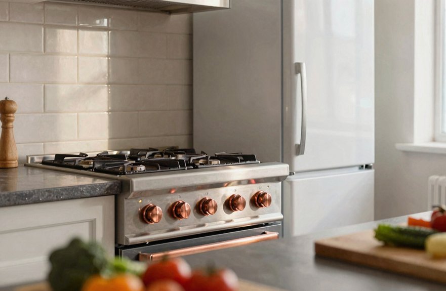 keep oven away from fridge