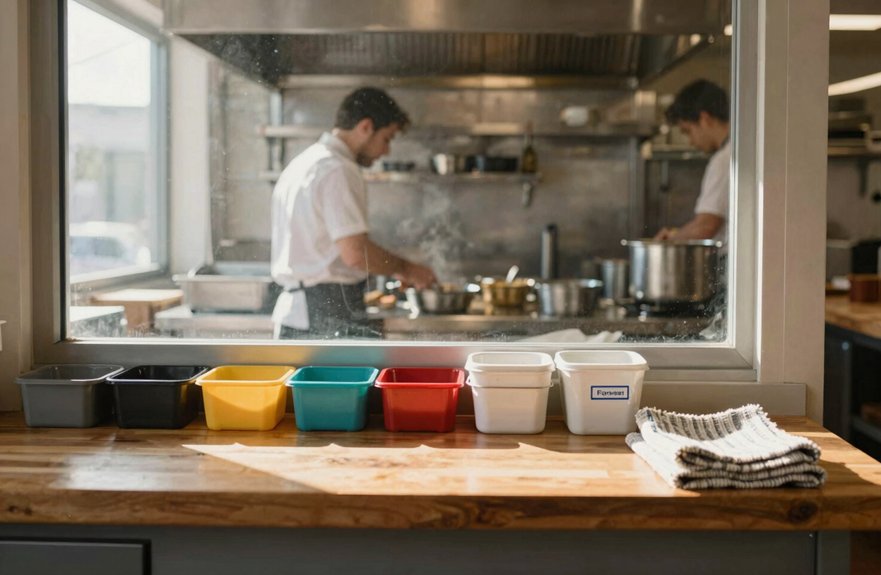 kitchen pass for smooth service