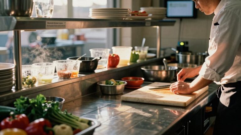 minimized cross traffic kitchen layouts