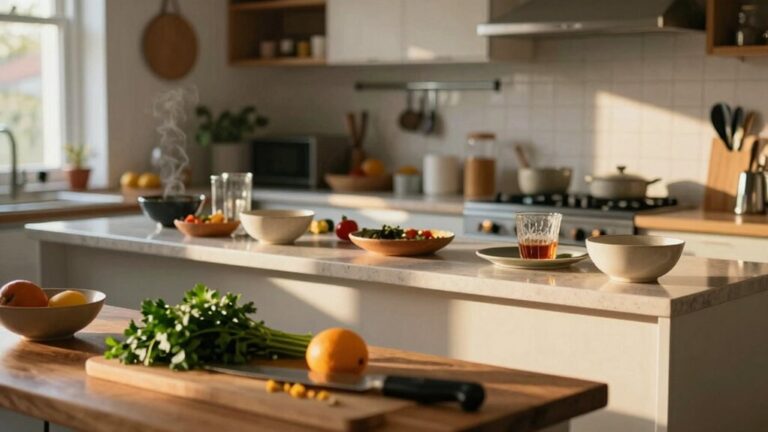 open kitchen ordered dining experience