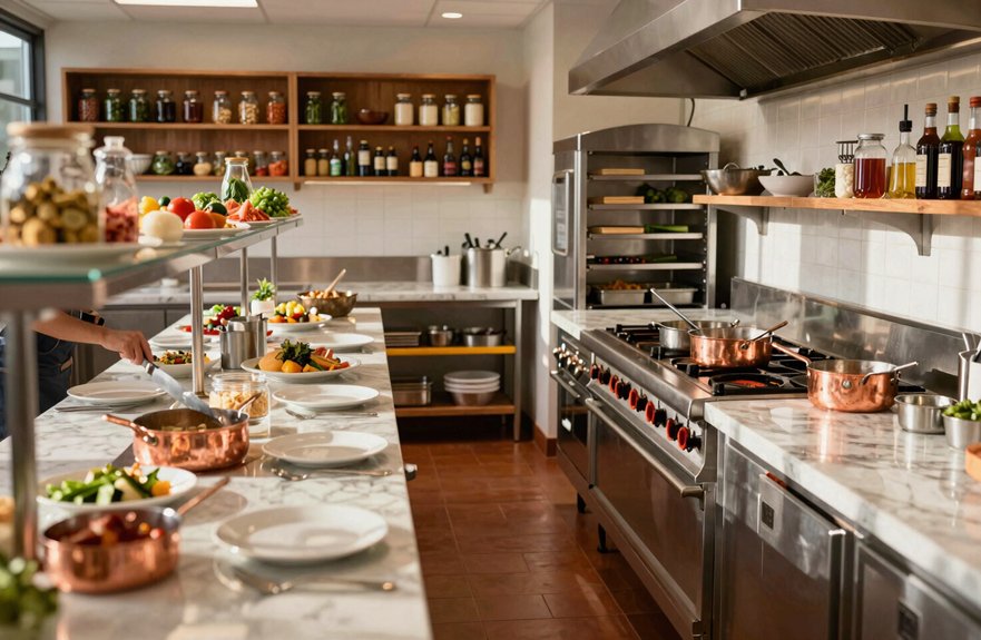 optimize one way kitchen workflow