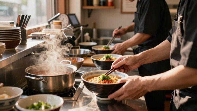 peak hour ramen workflow optimization