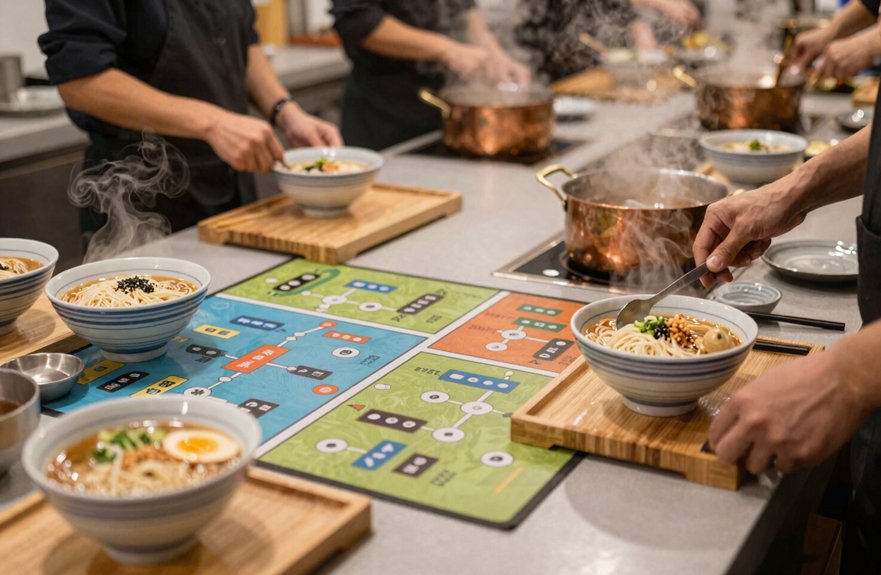 prep cook plate zone flow