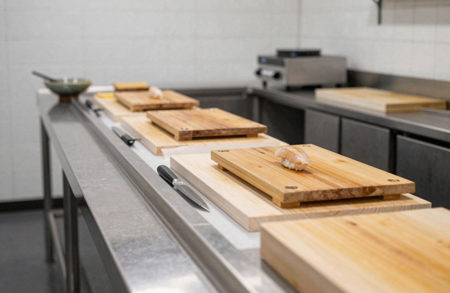 quieter induction sushi kitchen