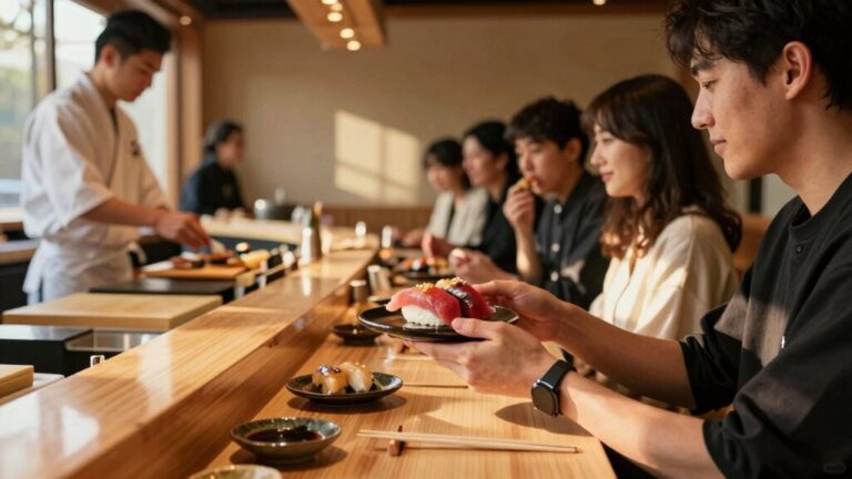 sushi layouts promote seamless interaction