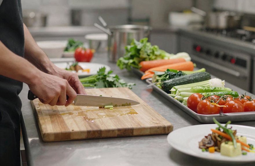 three zone kitchen workflow